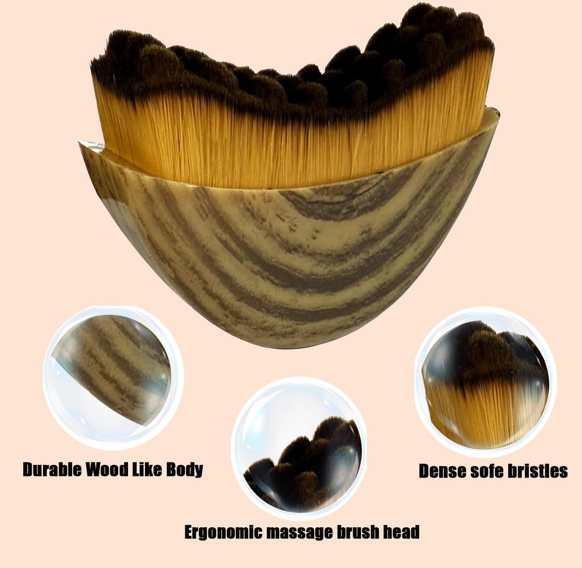 2 PCS Lymphatic Contour Face Brush for Sculpting – Anti-Puffiness, Detox & Lift, Boosts Skin Glow & Skincare Absorption (2 Pcs Contour Face Brush)